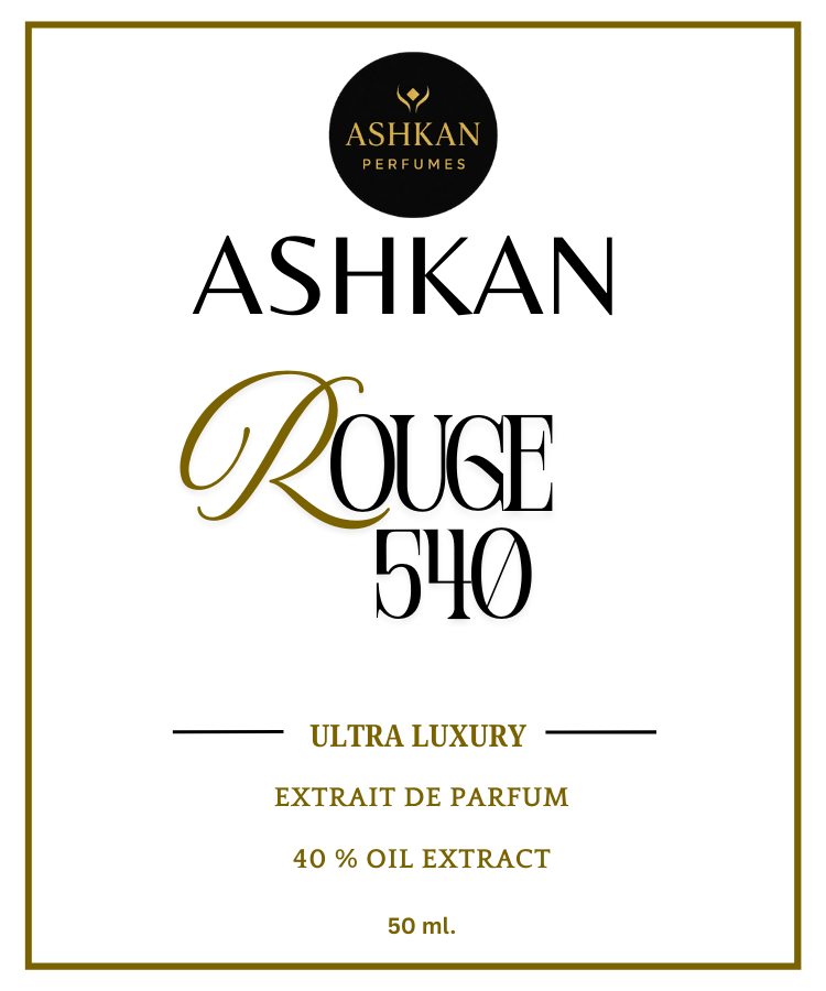 Inspired By Bac*arat Rouge 540 Eau de parfum Ashkan Rouge 540 (50ml)